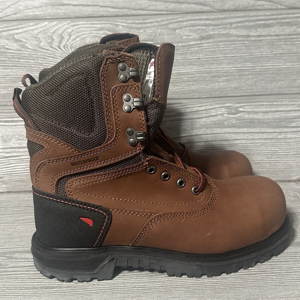 Red Wing 3554 BRNR XP Safety Toe Work Boots Womens 8 B ASTM‎ CSA Standards READ